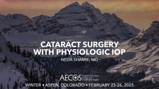 Cataract Surgery with Physiologic IOP